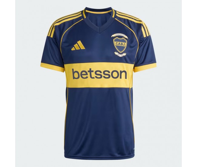 25-26 Boca Juniors Men's Home Soccer Jersey