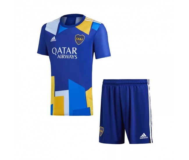 2021 Kids Boca Juniors Home Kit