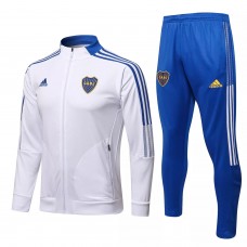 2021-22 Boca Juniors White Presentation Soccer Tracksuit
