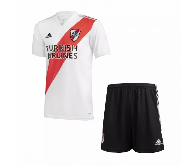 River Plate Home Football Kids Kit 2021