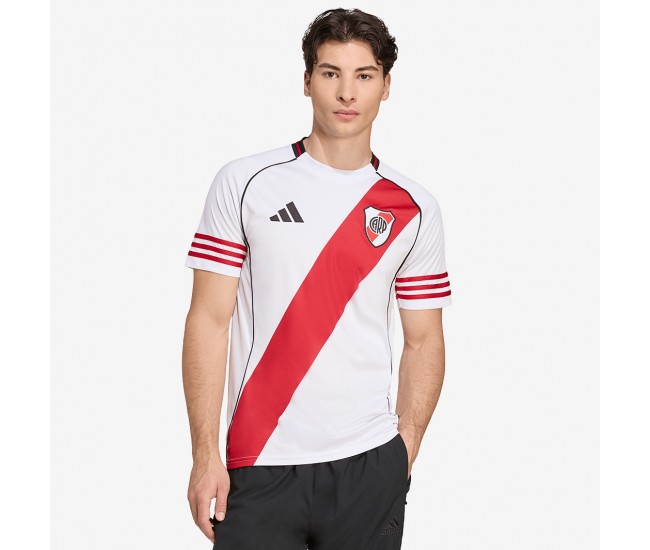 25-26 River Plate Men's Home Authentic Soccer Jersey 