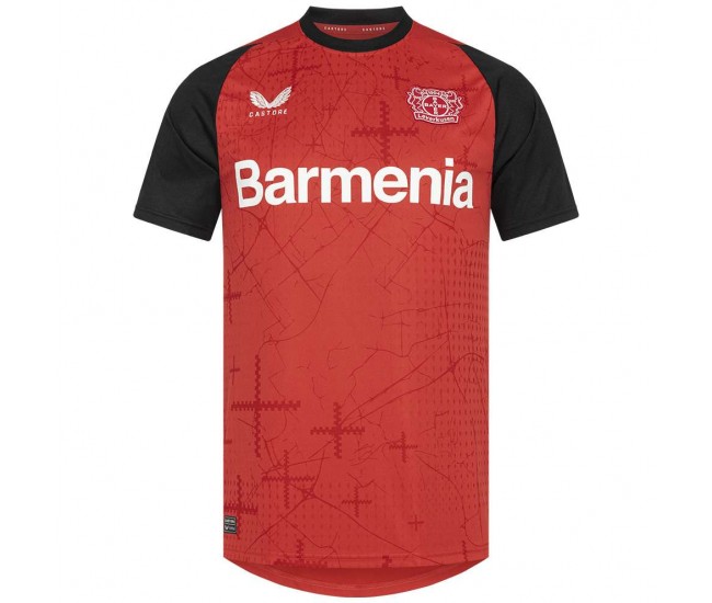 24-25 Bayer 04 Leverkusen Mens Home Jersey