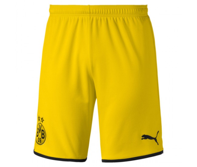 Borussia Dortmund Home Puma Yellow Shorts 2019-20