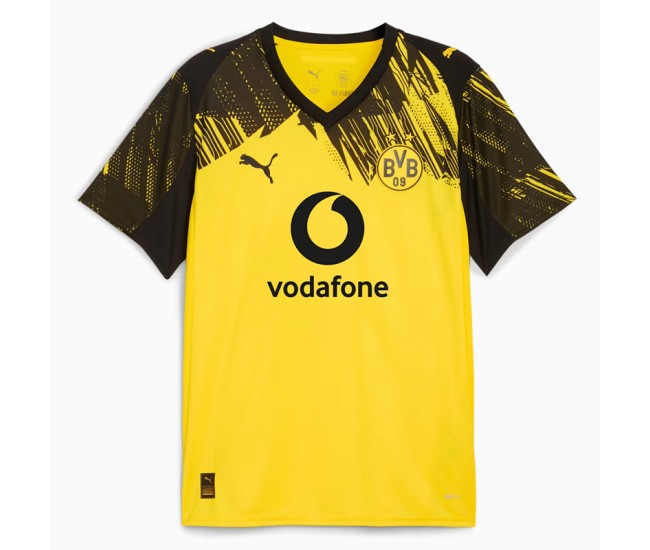 25-26 Borussia Dortmund Mens Home Soccer Jersey