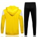 2021-22 BVB Borussia Dortmund Yellow Hooded Presentation Soccer Tracksuit