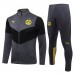 2021-22 BVB Borussia Dortmund Grey Training Presentation Football Tracksuit