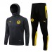 2021-22 BVB Borussia Dortmund Hooded Presentation Soccer Tracksuit