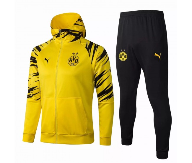 Bvb Borussia Dortmund Presentation Football Tracksuit Yellow 2021