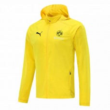 Bvb Borussia Dortmund Windbreaker Football Jacket Yellow 2021