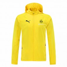 Bvb Borussia Dortmund Windbreaker Football Jacket Yellow 2021