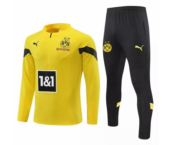 2022-23 BVB Borussia Dortmund Yellow Training Technical Soccer Tracksuit