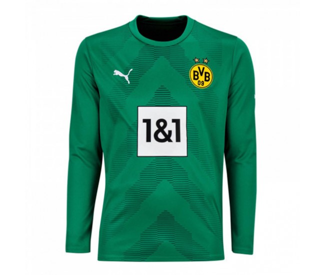 2022-23 Borussia Dortmund Mens Green Goalkeeper Jersey