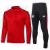 Bayern Munich Training Presentation Soccer Tracksuit 2020 Red