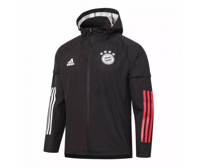 FC Bayern Training Presentation Jacket Black 2020