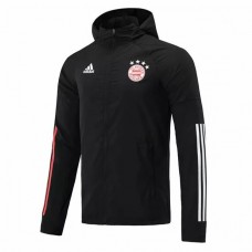 Bayern Munich All Weather Windrunner Football Jacket Black 2021