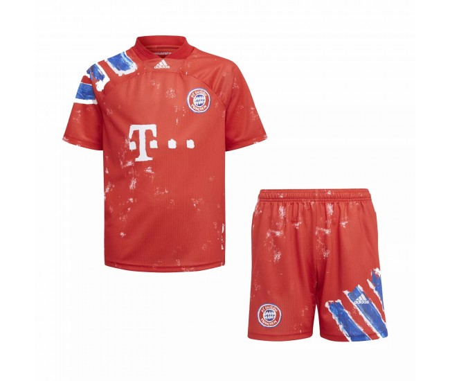 Bayern Munich Human Race Football Kit Kids 2020 2021