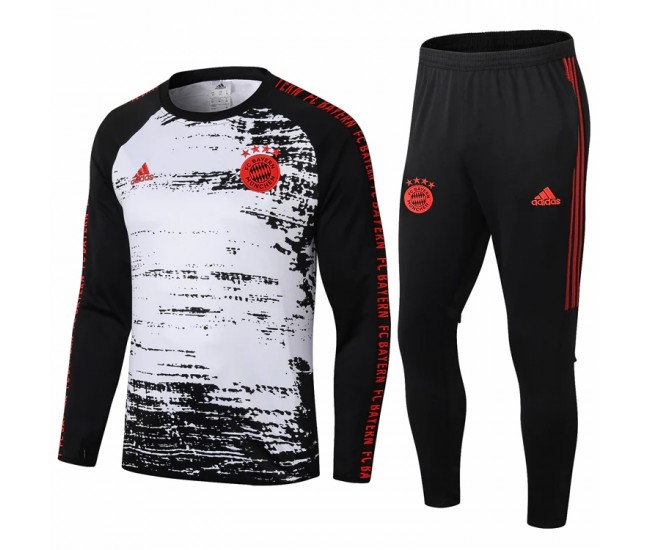 2021 Bayern Munich Black Training Technical Football Tracksuit