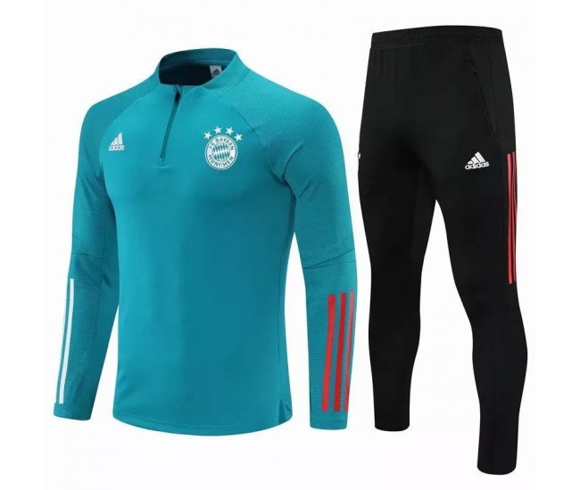 Bayern Munich Training Football Tracksuit Green 2021