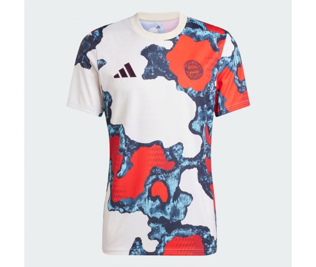 24-25 Bayern Munich Mens Pre Match Soccer Jersey