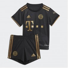 2021-22 FC Bayern München Away Kids Kit