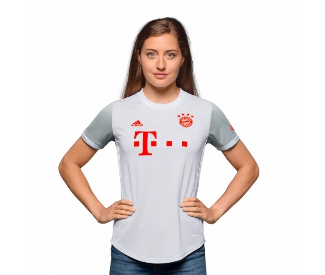 Womens FC Bayern Away Shirt 2020 2021