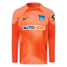 2022-23 Hertha BSC Mens Orange Goalkeeper Jersey