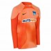2022-23 Hertha BSC Mens Orange Goalkeeper Jersey