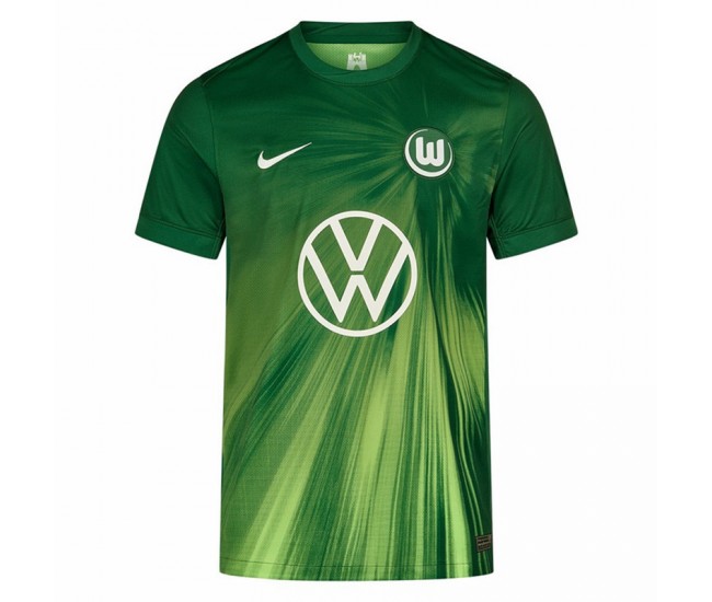 25-26 VfL Wolfsburg Mens Home Soccer Jersey 