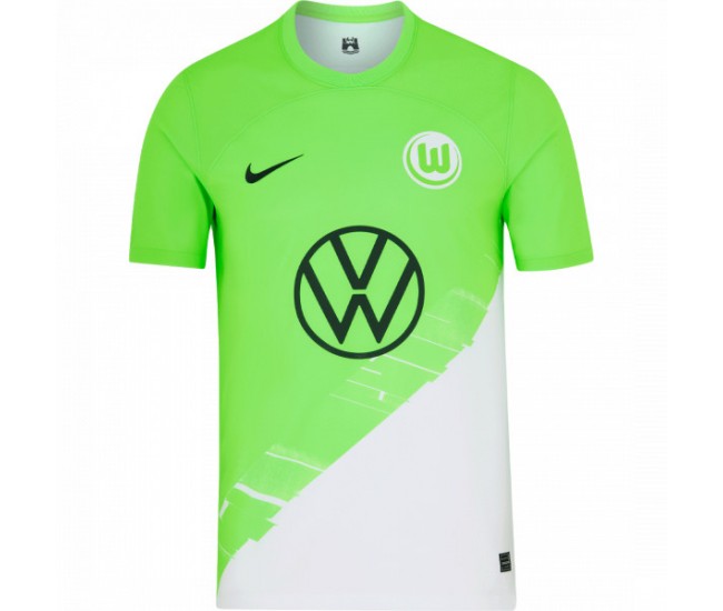 23-24 VfL Wolfsburg Mens Home Jersey