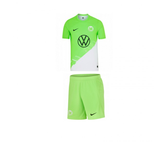 23-24 VfL Wolfsburg Kids Home Kit