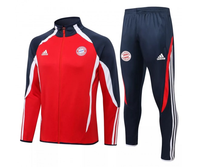 2021-22 Bayern Munich Red Presentation Soccer Tracksuit