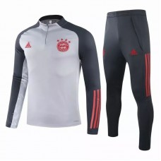 Bayern Munich Training Football Tracksuit Grey 2021 Bayern Munich Training Football Tracksuit Grey 2021