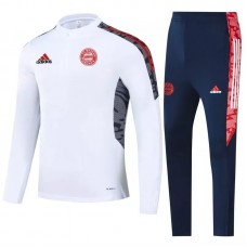 2021-22 Bayern Munich White Training Technical Soccer Tracksuit 2021-22 Bayern Munich White Training Technical Soccer Tracksuit