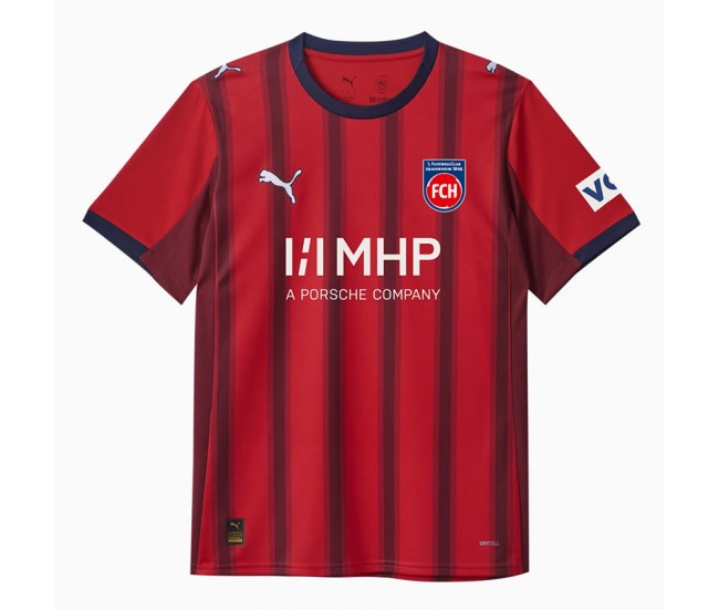 25-26 FC Heidenheim Mens Home Soccer Jersey