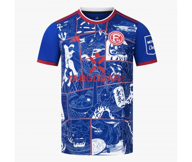 24-25 Fortuna Dusseldorf Mens Daruma Soccer Jersey 
