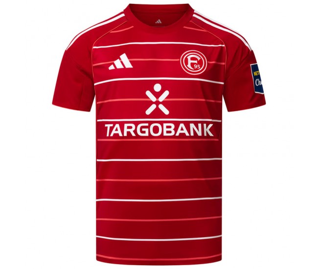 25-26 Fortuna Dusseldorf Mens Home Soccer Jersey