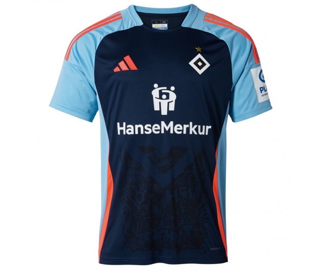 24-25 Hamburger SV Mens Pre Match Special Soccer Jersey