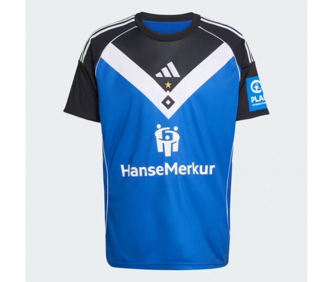 25-26 Hamburger SV Mens Home Soccer Jersey