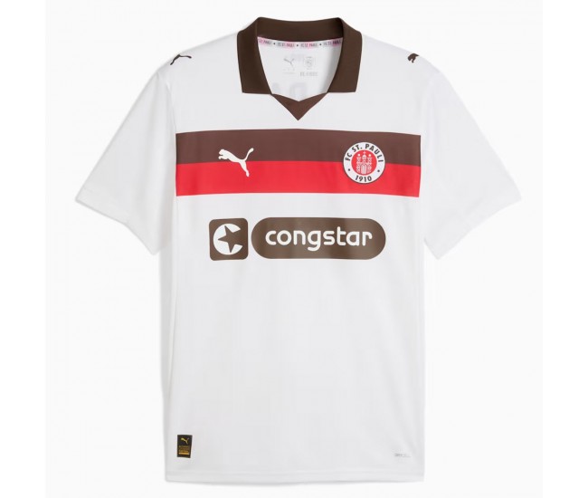 25-26 St Pauli Mens Away Soccer Jersey