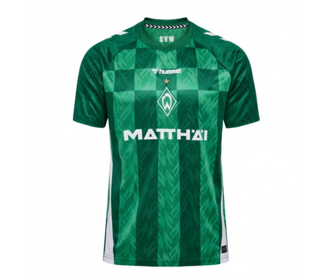 24-25 Werder Bremen Mens Home Soccer Jersey