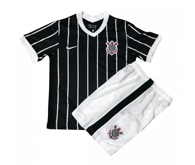 Corinthians Away Football Kids Kit 2020 2021