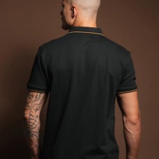 25-26 Corinthians Men's Retro Gold Polo Shirt