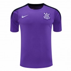 25-26 Corinthians Men's Purple Training Soccer Jersey 