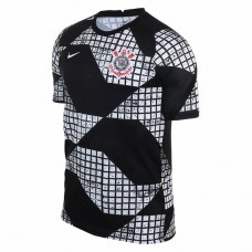 Nike Mens Corinthians Fourth Shirt Black White 2021