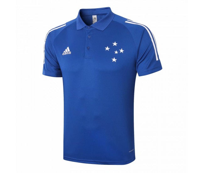 Adidas Cruzeiro Blue Polo Shirt 2020