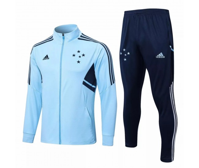 2022-23 Cruzeiro Blue Training Presentation Soccer Tracksuit