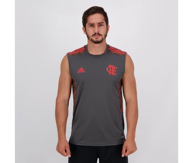 2021 Adidas Flamengo Training Sleeveless Shirt