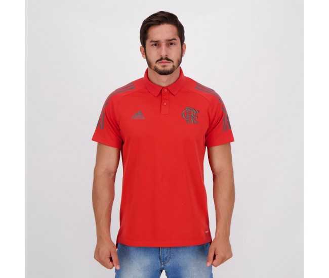 2021 Flamengo 3S Red Polo Shirt