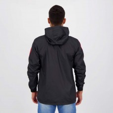 Adidas Flamengo Black Windbreaker Jacket