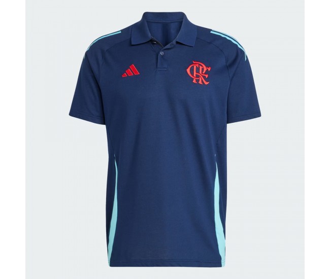 24-25 CR Flamengo Men's Navy Polo Shirt